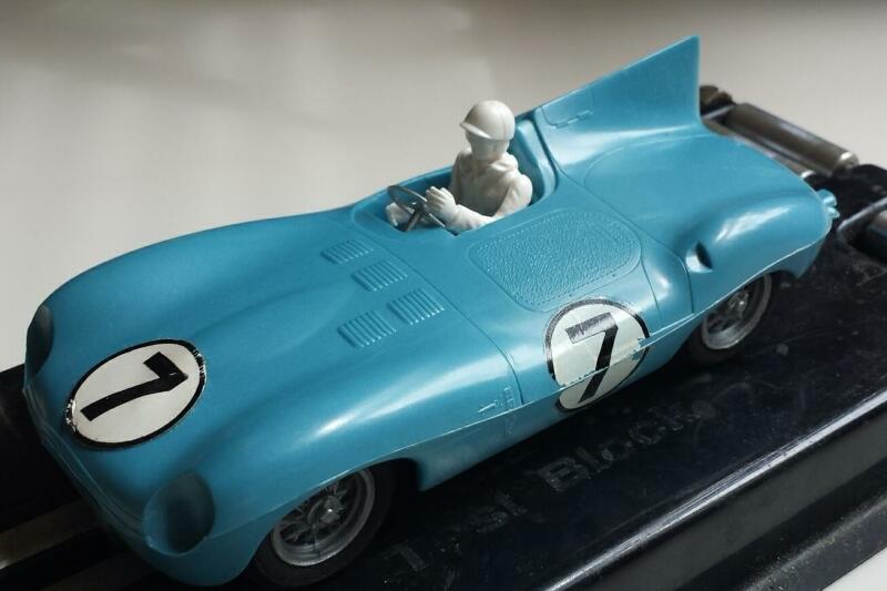 1955 Jaguar type D  Long shaft  set car