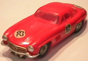 1955 Mercedes Benz 300 SL Coupe  Gull Wing  -  Set Car